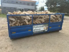 Štípané palivové dřevo Krnov – smrk – 10,1 PRMS – doprava v ceně – fotografie 3