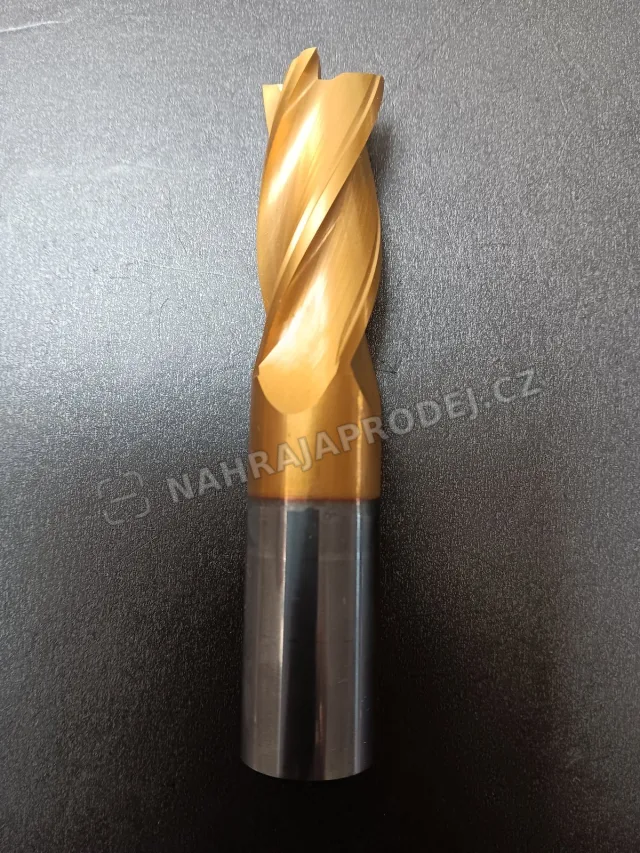Tvrdokovová fréza válcová tříbřitá K-tools D20 TiN (113230A.200)