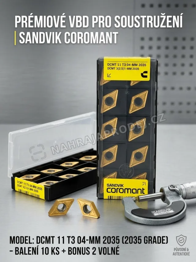 Sandvik Coromant DCMT 11 T3 04-MM 2035